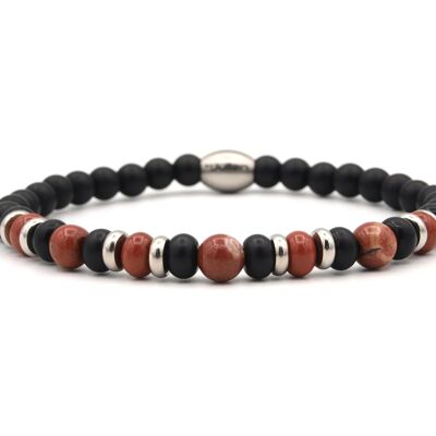 Bracelet Enam jimat rood (6mm)