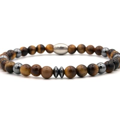 Bracelet Enam musim tiger eye (6mm)