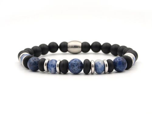 Bracelet Nane jimat blauw (8mm)