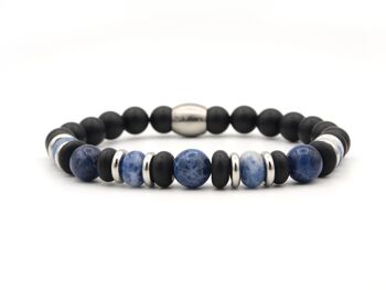 Bracelet Nane Jimat bleu (8mm) 1