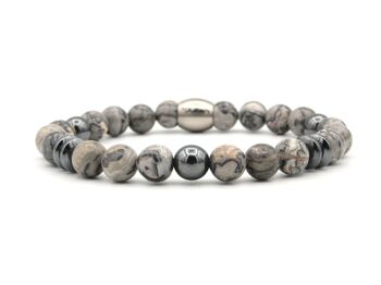 Bracelet Nane agate de musique (8mm) 1