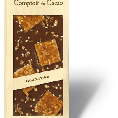 Tablette de chocolat publicitaire noir 71% bio 90 g - Cadoétik