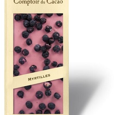 Tablette Myrtilles ruby 90g