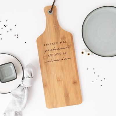 Just try it - serving board