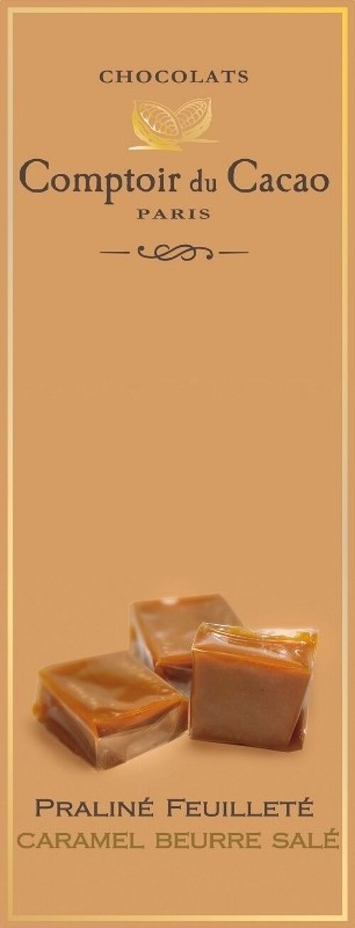 Tablette Pralinées Caramel 80g