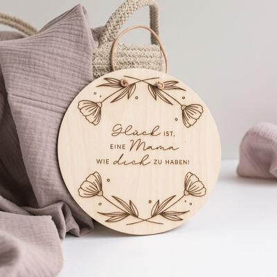 A mom like you - wooden sign