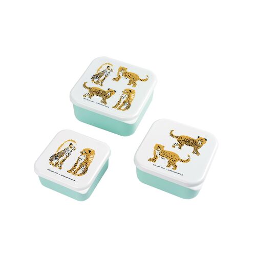 SET DE 3 LUNCH BOX LES JAGUARS