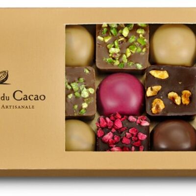 Comptoir du Cacao box Assortment of chocolates 162g