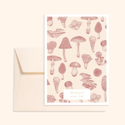 Postcard "Mushrooms"