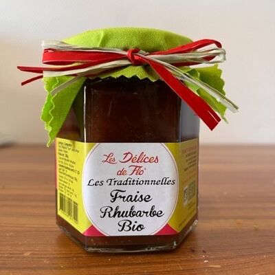 CONFITURE FRAISE RHUBARBE 280G