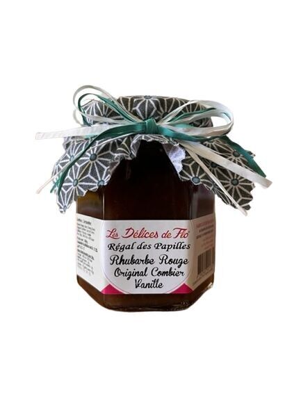 CONFETTURA DI RABARBARO ROSSO VANIGLIA COMBIER ORIGINAL 280G