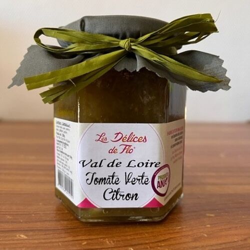 CONFITURE TOMATE VERTE CITRON 290G