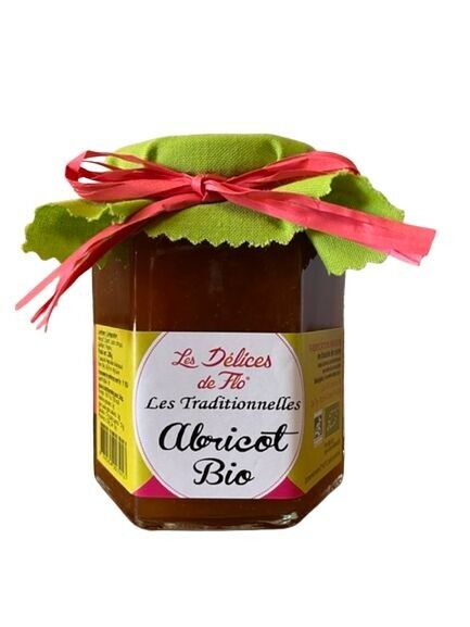 ORGANIC APRICOT JAM 280G CERTIFIED FR-BIO-01
