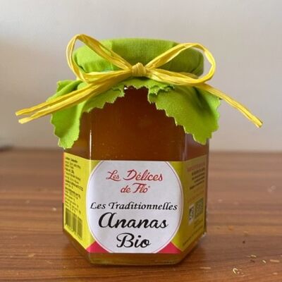 CONFITURE ANANAS BIO 280G CERTIFIEFR-BIO-01