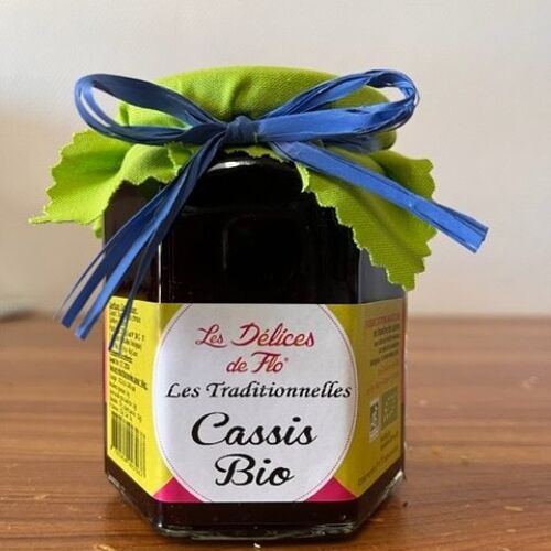 CONFITURE CASSIS BIO 280G CERTIFIE FR-BIO-01