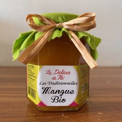 ORGANIC MANGO JAM 280G CERTIFIED FR-BIO-01