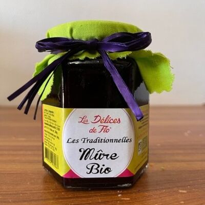 CONFITURE MURE BIO 280G CERTIFIE FR-BIO-01