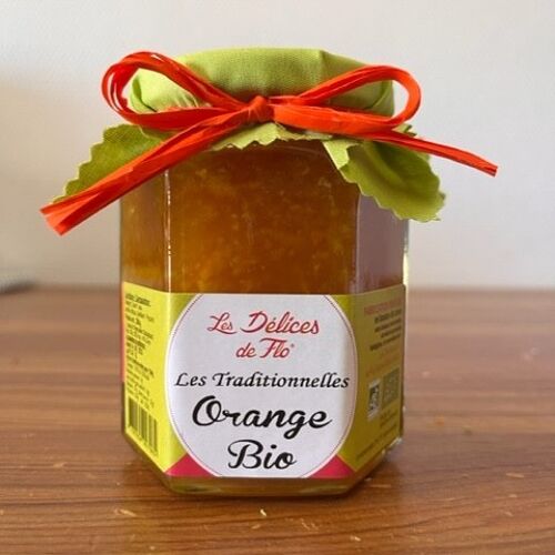 CONFITURE ORANGE BIO 280G CERTIFIE FR-BIO-01