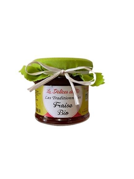 BIO-ERDBEERMARMELADE 130G ZERTIFIZIERT FR-BIO-01