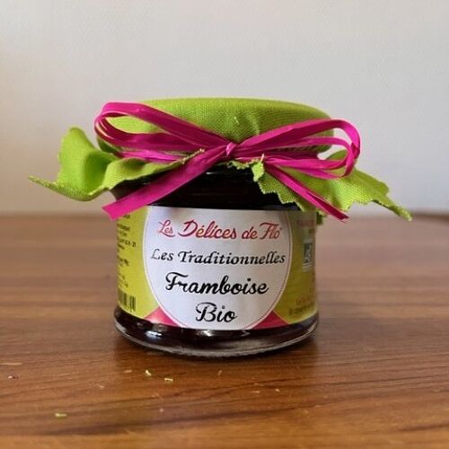 CONFITURE FRAMBOISE BIO 130G CERTIFIE FR-BIO-01