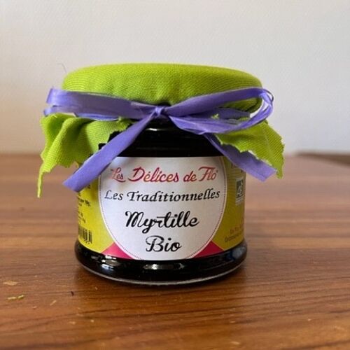 CONFITURE MYRTILLE BIO 130G CERTIFIE FR-BIO-01