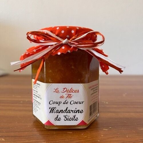 CONFITURE MANDARINE DE SICILE 290G