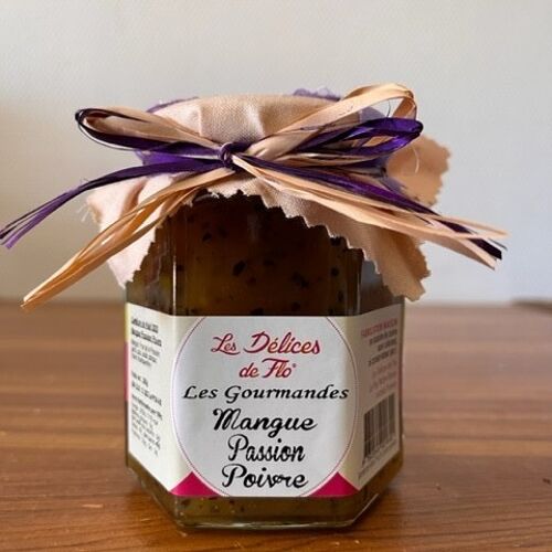 CONFITURE MANGUE PASSION POIVRE VOATSIPERIFERY 290G "NOËL 2020"