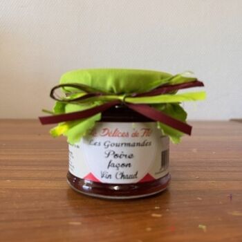 CONFITURE POIRE VIN CHAUD 130G