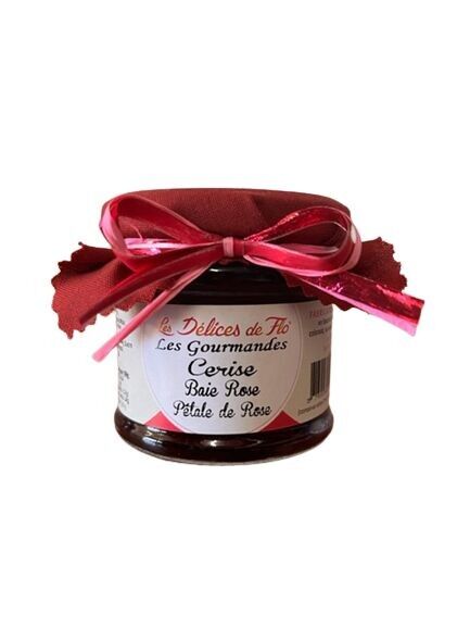 MERMELADA DE CHERRY BAY ROSA PÉTALO DE ROSA 130G