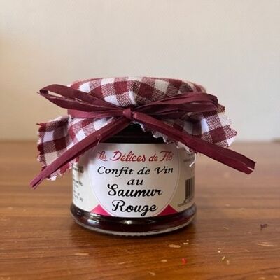 CONFIT DE VIN SAUMUR ROUGE 130G