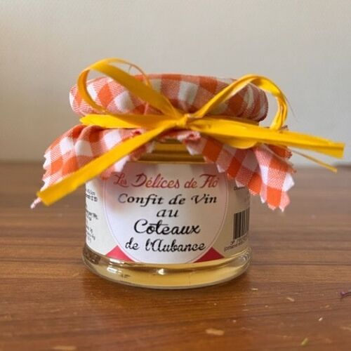 CONFIT DE VIN COTEAUX DE L'AUBANCE 130G