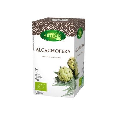 Complemento Alimenticio de Alcachofera -ECO- 30g/Food supplment of Artichoke -ECO- Tea bags 30g