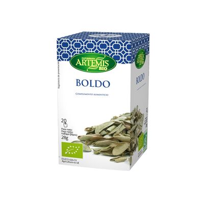Complemento Alimenticio de Boldo -ECO- 28g/Food Supplement of Boldo -ECO- Tea bags 28g