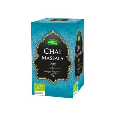 Caja Infusión Chai Massala -ECO- 30g/Chai Massala -ECO- Tea bags 30g