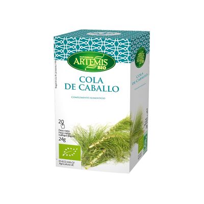 Complemento Alimenticio de Cola de Caballo -ECO- 24g/Food Supplement of Horsetail -ECO- Tea bags 24g