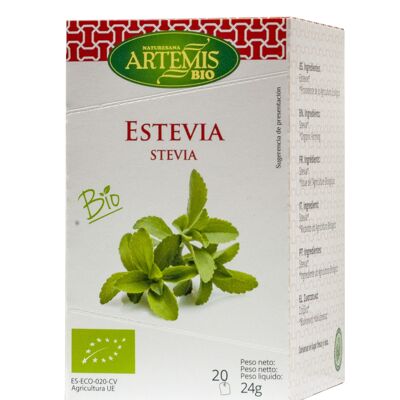 Caja Infusión Estevia -ECO- 24g/ Stevia -ECO- Tea bags 24g