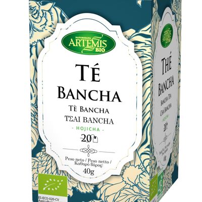 Caja Infusión Té Bancha (Hojicha) -ECO- 40g/Bancha - Hojicha -ECO- Tea bags 40g