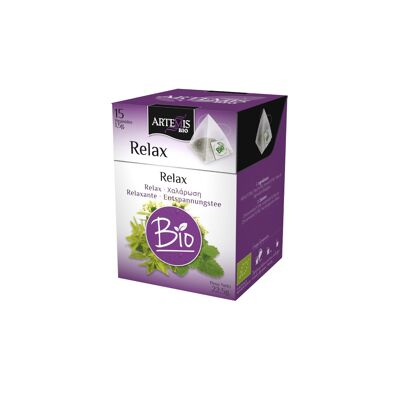 Pirámide Infusión Relax -ECO-/Relax pyramid tea bags -ECO-