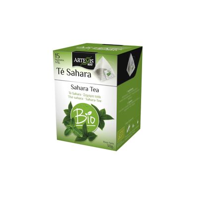 Pirámide Infusión Té Sáhara -ECO-/Sahara tea pyramid tea bags -ECO-
