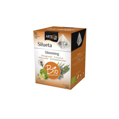 Pirámide Infusión Silueta -ECO-/Siluet pyramid tea bags -ECO-