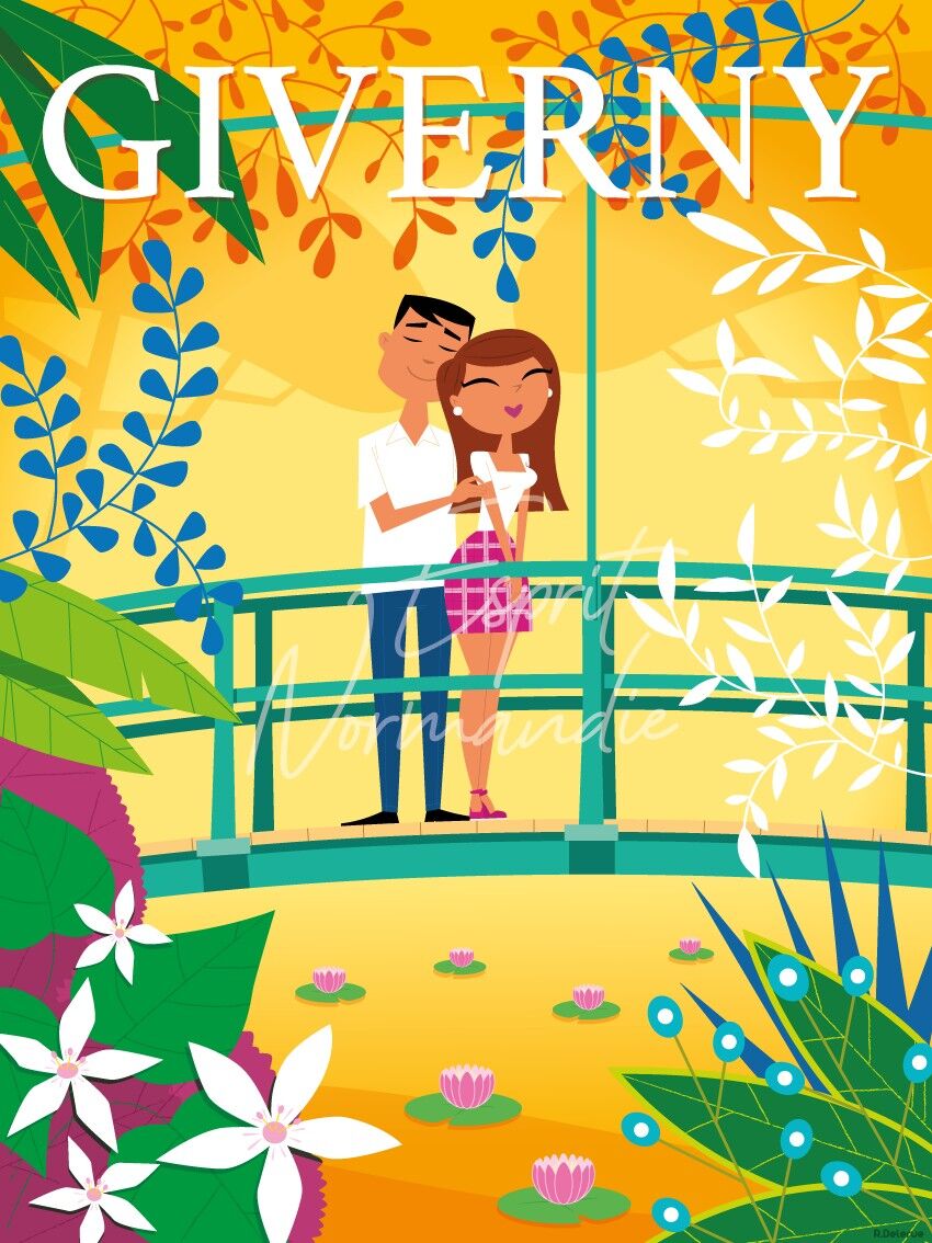 Gyverny-Plakat
