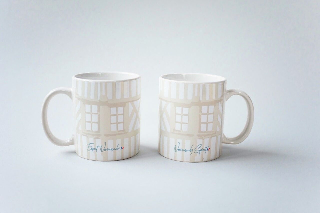 Mug Colombages Beige
