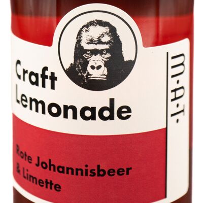 M.A.T. Craft Lemonade Rote Johannisbeere & Limette - 330 ml