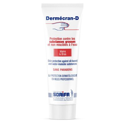 Dermscreen - Versatile protection Anti-Greases & Pigments - protective barrier powder for professional use - Tube 125 ml