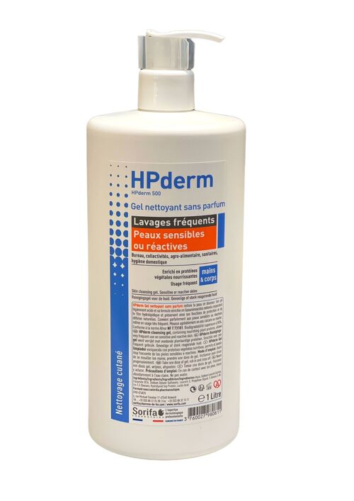 Kaufen Sie HPderm® Duftfreies Reinigungsgel – häufiges Waschen  empfindlicher oder reaktiver Haut – neutraler pH-Wert – 1-l-Pumpflasche zu  Großhandelspreisen