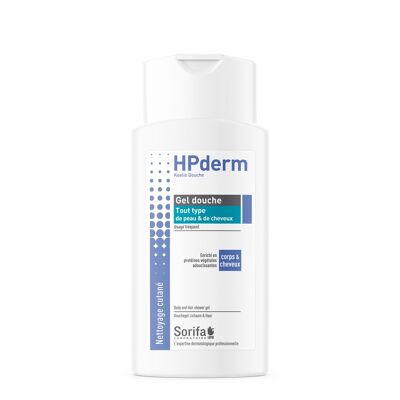 HPderm® KEELIS SHOWER GEL – pH-neutrales 2-in-1-Duschgel für alle Haut- und Haartypen – 200 ml