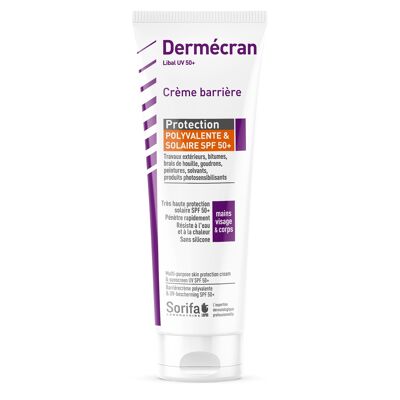 Dermscreen - Versatile & sun protection SPF 50+ - protective barrier cream for professional use - 100 ml tube