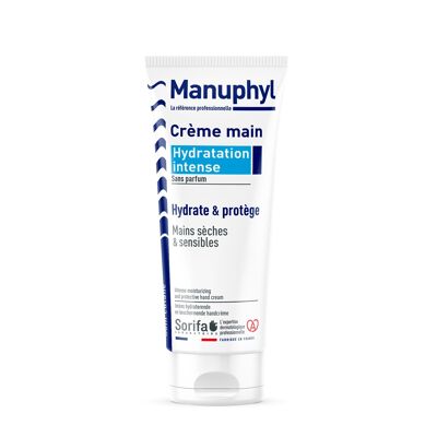 Manuphyl® Intense Hydration - Crema de manos hidratante y protectora - Tubo 100 ml
