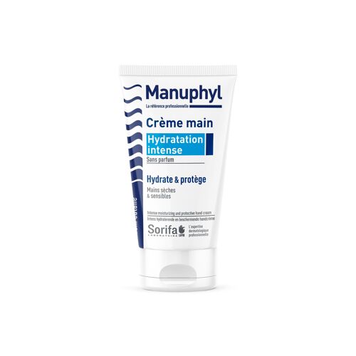 Manuphyl® Hydratation Intense - Crème main hydratante et protectrice -  Tube 50 ml