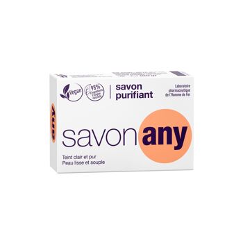 Savon antiseptique 100% végétale Any - Pain 100 gr 3